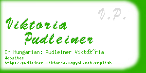 viktoria pudleiner business card